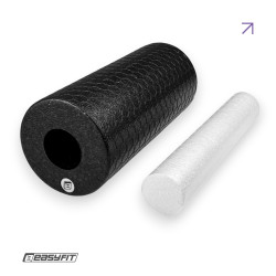 Масажний ролик EasyFit LightWeight 33×14 см з масажером для стоп 33×6 см Масажний ролик EasyFit LightWeight 33×14 см з масажером для стоп 33×6 см