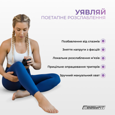 Набір масажерів для МФР EasyFit TriggerSet (4 шт.) Набір масажерів для МФР EasyFit TriggerSet (4 шт.)