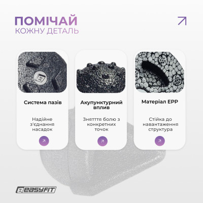 Набір масажерів для МФР EasyFit TriggerSet (4 шт.) Набір масажерів для МФР EasyFit TriggerSet (4 шт.)