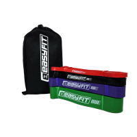 Гумові петлі EasyFit: набір 2-65 кг (4 шт) Гумові петлі EasyFit: набір 2-65 кг (4 шт)