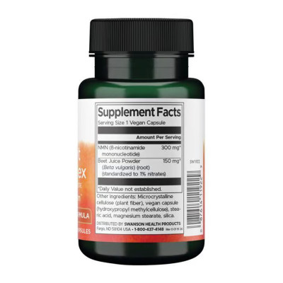 NMN + Beet Root Complex - 30 vcaps NMN + Beet Root Complex - 30 vcaps
