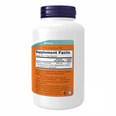 Magnesium 400mg - 180 vcaps Magnesium 400mg - 180 vcaps