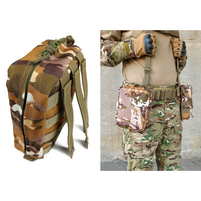 Підсумок аптечка тактична MOLLE Multicam Arid (степовий) для РПС, разгрузки або жилету Підсумок аптечка тактична MOLLE Multicam Arid (степовий) для РПС, разгрузки або жилету