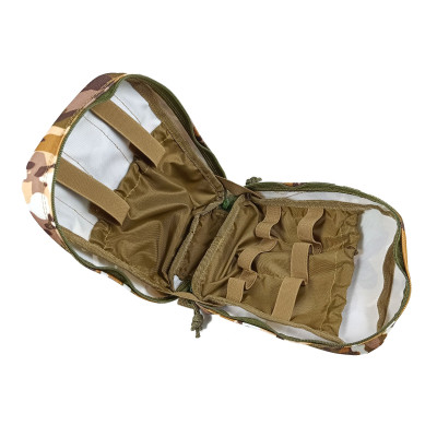 Підсумок аптечка тактична MOLLE Multicam Arid (степовий) для РПС, разгрузки або жилету Підсумок аптечка тактична MOLLE Multicam Arid (степовий) для РПС, разгрузки або жилету