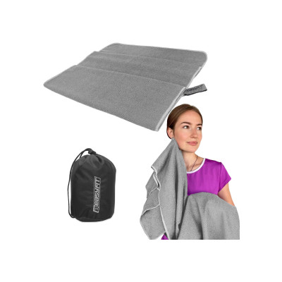 Рушник із мікрофібри 90×50 см EasyFit SilverWing в сумочціі