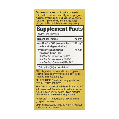 Primadophilus® Reuteri Probiotic - 30 vcaps Primadophilus® Reuteri Probiotic - 30 vcaps