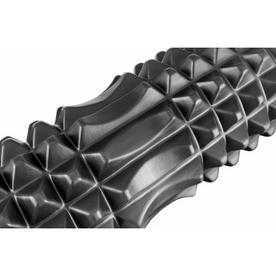 Масажний ролик EasyFit Solid Roller v.1.2s 33х13 см чорний Масажний ролик EasyFit Solid Roller v.1.2s 33х13 см чорний