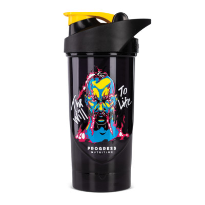 Shaker The Will To Life - 700ml Black Shaker The Will To Life - 700ml Black