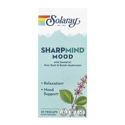 SharpMind Nootropics Mood CTN - 30 vcaps SharpMind Nootropics Mood CTN - 30 vcaps