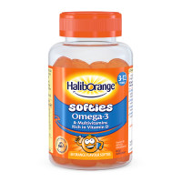 Softies Omega-3 & Multivitamin - 60 softgels Orange Softies Omega-3 & Multivitamin - 60 softgels Orange