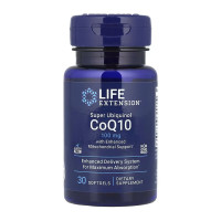 Super Ubiquinol CoQ10 with Enhanced Mitochondrial Support™ 100 mg - 30 softgels Super Ubiquinol CoQ10 with Enhanced Mitochondrial Support™ 100 mg - 30 softgels