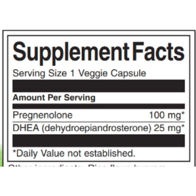 DHEA Pregnenolone Complex - 60veg caps DHEA Pregnenolone Complex - 60veg caps