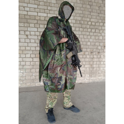 Тактичний дощовик-пончо EasyFit RainC (військовий плащ ЗСУ) woodland Тактичний дощовик-пончо EasyFit RainC (військовий плащ ЗСУ) woodland