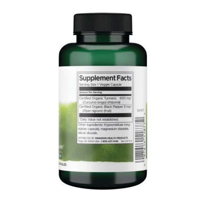 Turmeric & Black Pepper - 90 vcaps Turmeric & Black Pepper - 90 vcaps