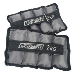 Обтяжувачі для ніг та рук з металом EasyFit Metal 2 кг (пара) Обтяжувачі для ніг та рук з металом EasyFit Metal 2 кг (пара)
