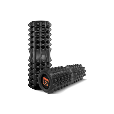 Масажний ролик EasyFit Solid Roller v.1.2s 33х13 см чорний Масажний ролик EasyFit Solid Roller v.1.2s 33х13 см чорний