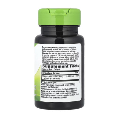 Vitamin A - 100 softgels Vitamin A - 100 softgels