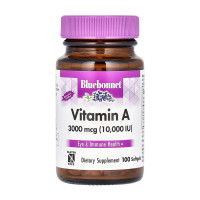 Vitamin A 3000 mcg (10,000 IU) - 100 Softgels Vitamin A 3000 mcg (10,000 IU) - 100 Softgels
