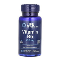 Vitamin B6 250 mg - 100 vcaps Vitamin B6 250 mg - 100 vcaps