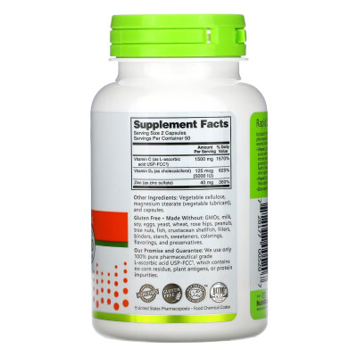 Vitamin C+D3 & Zinc - 100 caps Vitamin C+D3 & Zinc - 100 caps