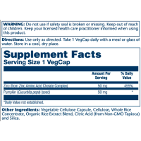 Zinc 50mg - 100 vcaps Zinc 50mg - 100 vcaps