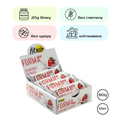 Forma Bar - 12x60g Strawberry yogurt Forma Bar - 12x60g Strawberry yogurt