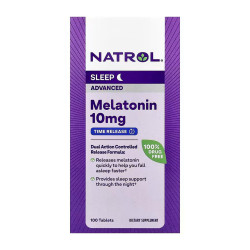 Advanced Sleep Melatonin 10mg - 100 tabs Advanced Sleep Melatonin 10mg - 100 tabs