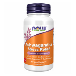 Ashwagandha Stress Relief - 60 vcaps Ashwagandha Stress Relief - 60 vcaps