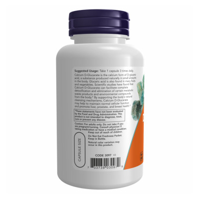Calcium D-Glucarate 500mg - 90 vcaps Calcium D-Glucarate 500mg - 90 vcaps