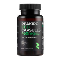 CBD Isolate Vegan Capsules with Piperine 450mg - 30 caps CBD Isolate Vegan Capsules with Piperine 450mg - 30 caps