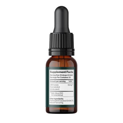 CBD Oil Isolate 1000 mg Strawberry - 10 ml CBD Oil Isolate 1000 mg Strawberry - 10 ml
