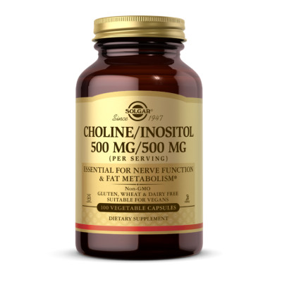 Choline/Inositol 500 mg/500 mg - 100 vcaps Choline/Inositol 500 mg/500 mg - 100 vcaps