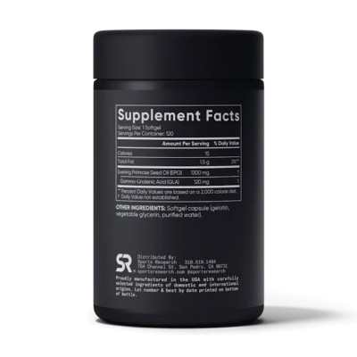 Evening Primrose Oil 1300mg - 120 softgels Evening Primrose Oil 1300mg - 120 softgels