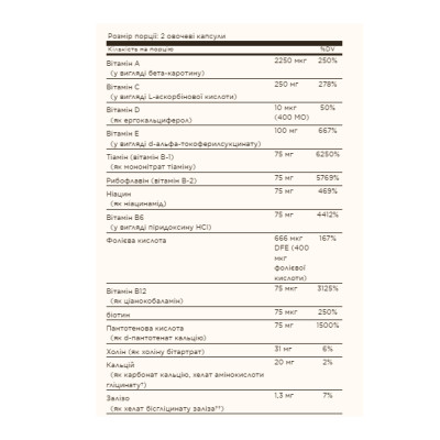 Formula VM-75® - 60 vcaps Formula VM-75® - 60 vcaps