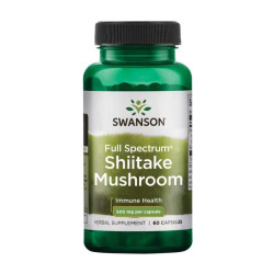 Full Spectrum Shiitake Mushroom 500mg - 60 caps Full Spectrum Shiitake Mushroom 500mg - 60 caps