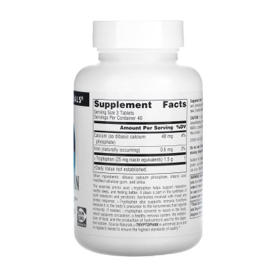 L-Tryptophan 500mg - 120 tabs L-Tryptophan 500mg - 120 tabs