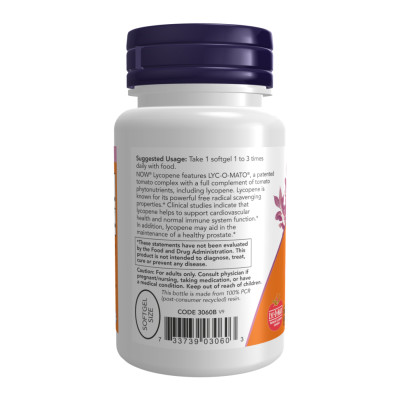 Lycopene 10 mg - 120 softgels Lycopene 10 mg - 120 softgels