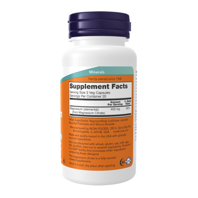 Magnesium Citrate - 60 vcaps Magnesium Citrate - 60 vcaps