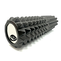 Масажний ролик EasyFit Grid Roller 45 см v.2.2 Чорний Масажний ролик EasyFit Grid Roller 45 см v.2.2 Чорний