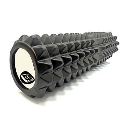 Масажний ролик EasyFit Grid Roller 45 см v.2.2 Чорний Масажний ролик EasyFit Grid Roller 45 см v.2.2 Чорний