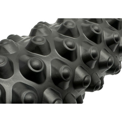 Масажний ролик EasyFit Grid Roller Extreme 33 см Чорний Масажний ролик EasyFit Grid Roller Extreme 33 см Чорний