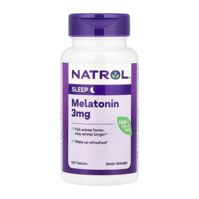 Melatonin 3mg - 120 tabs Melatonin 3mg - 120 tabs