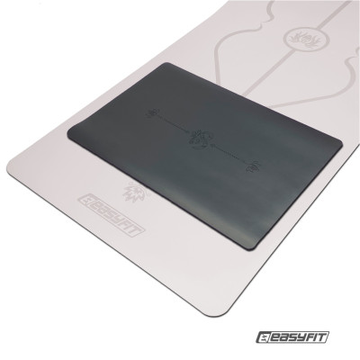 Міні-мат для йоги EasyFit Yoga Pad 3 мм каучук