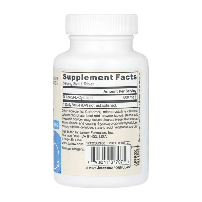 N-A-C Sustain® 600 mg - 60 caps N-A-C Sustain® 600 mg - 60 caps