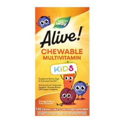 Alive! Children's Chewable Multivitamin - 120 tabs Orange and Berry Alive! Children's Chewable Multivitamin - 120 tabs Orange and Berry
