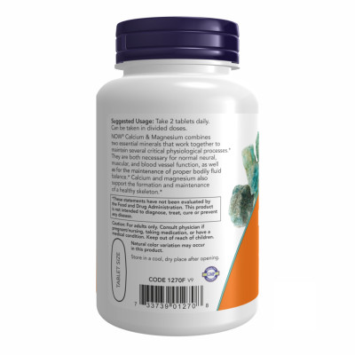 Cal- Mag 500/250mg - 100 tabs Cal- Mag 500/250mg - 100 tabs