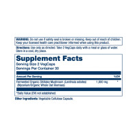 Fermented Shiitake Mushroom 1000mg - 60 vcaps Fermented Shiitake Mushroom 1000mg - 60 vcaps