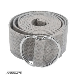 Ремінь для йоги EasyFit сірий Ремінь для йоги EasyFit сірий