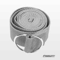 Ремінь для йоги EasyFit сірий Ремінь для йоги EasyFit сірий