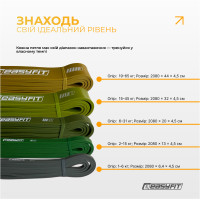 Резинові петлі EasyFit Ranger 1–65 кг (набір 5 шт) Резинові петлі EasyFit Ranger 1–65 кг (набір 5 шт)